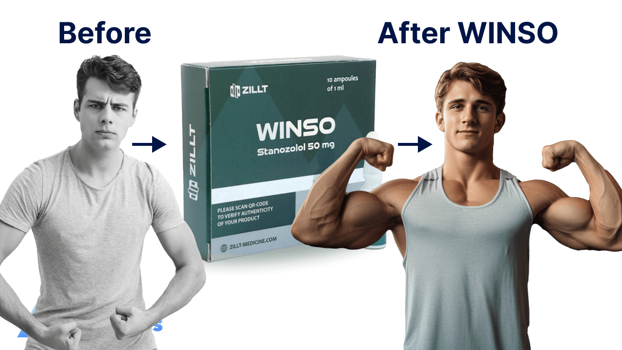Winstrol before and after