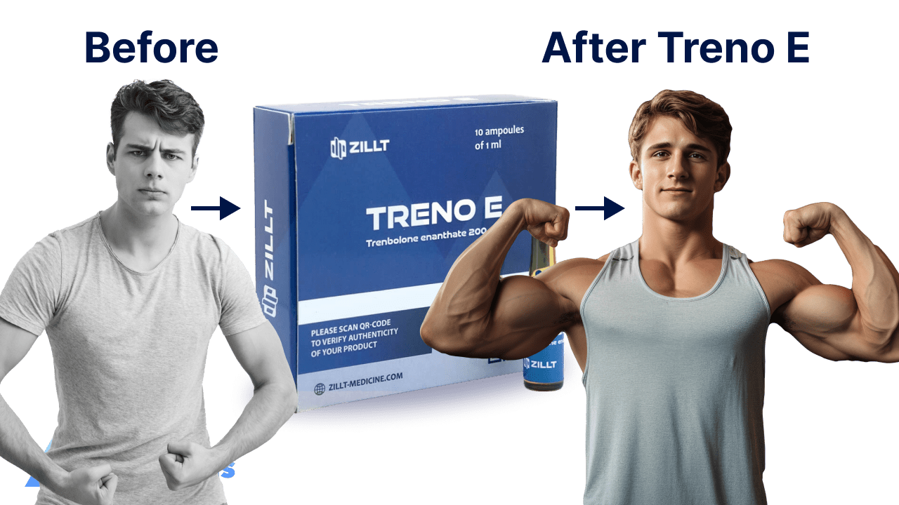 Trenbolone Enanthate before and after