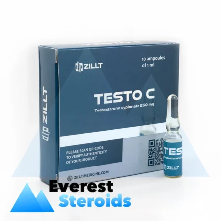 Testosterone Cypionate Zillt Medicine Testo C (250 mg/ml - 1 ampoule)